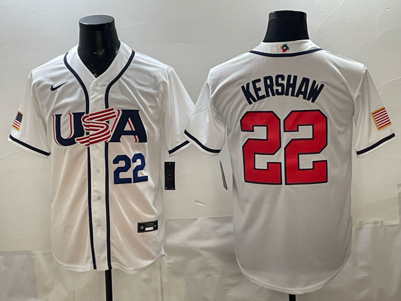 Men 2026 World cup white MLB Nike jersey 001014->->MLB Jersey